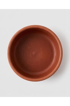 Doğal Toprak Sırlı Kase -1500ml