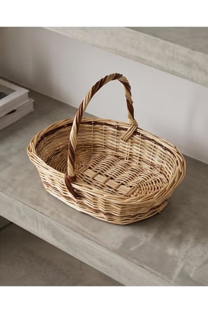 Dekoratif Söz, Nişan ve Kına Sepeti %100 El yapımı - 30x20x8 cm terravase537482877, one size