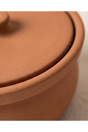 Eskişehir Kapaklı Küçük Boy Toprak Güveç Tencere terravase525373888, one size