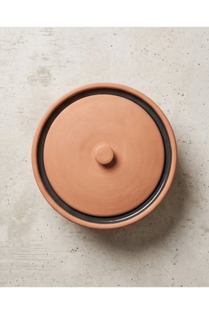 Doğal Kapaklı Toprak Tepsi Güveç - 35 Cm terravase7478264913, one size
