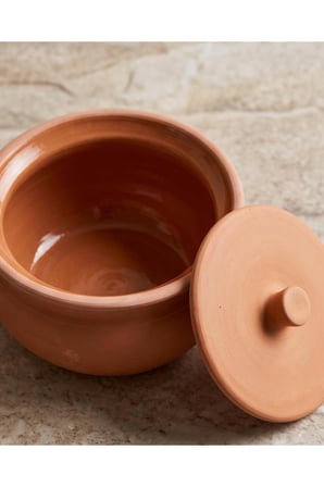 1 Kg Şeffaf Sırlı Toprak Güveç Kabı Yoğurt Güveci