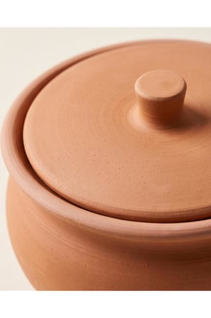 1 Kg Şeffaf Sırlı Toprak Güveç Kabı Yoğurt Güveci