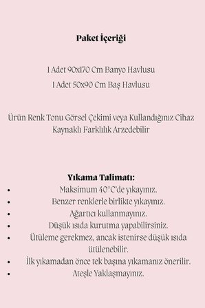 2 Parça Battal Lüks Premium Banyo Spa Havlu Takımı 90X160 Cm Açık Gri