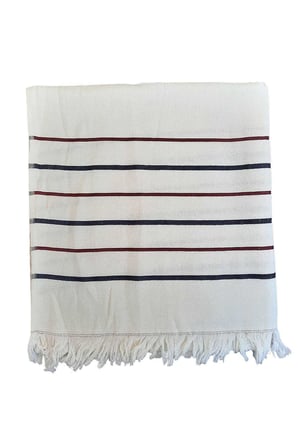 peştemal plaj havlusu %100 pamuklu 70x150 cm beyaz waves