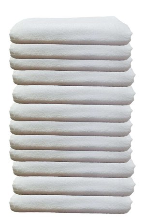 12Li Paket Boya Tutmayan Mikrofiber El Yüz Spor Kuaför Havlusu 50X90 Cm