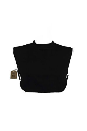 Boyunluk Tesettür Siyah | Kadın Fitted Model • Günlük Şık Aksesuar • Zarif ve Minimalist Tasarım