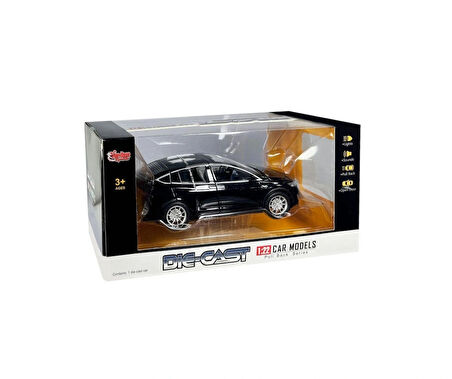 Motormax 1:22 Tesla Die-Cast Metal Araba Sesli ve Işıklı