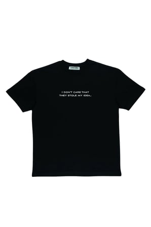 Lenithra Nikola Tesla Sırt Baskılı Unisex Oversize T-shirt Siyah / 2XL