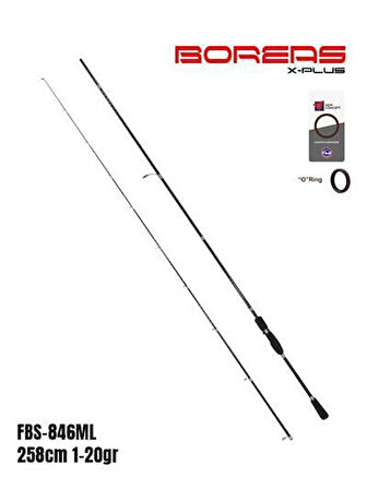 Fujin Boreas 258cm 1-20gr LRF Kamışı FBS-846ML