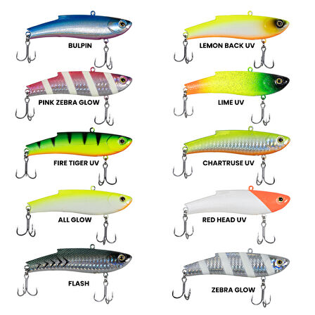 RYUJI LUFFER 8CM 23GR LEMON BACK UV