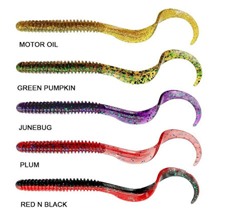 Savage Gear Rib Worm 10.5cm 5gr 10 Adet Sahte Balık Junebug