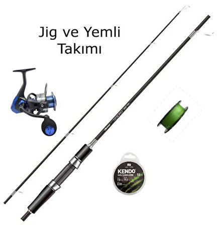 Okuma Tesoro Slow Jigging-S 1,98 cm 20-90 gr/Okuma Safina SW-X SNW-4000A  Jig Seti