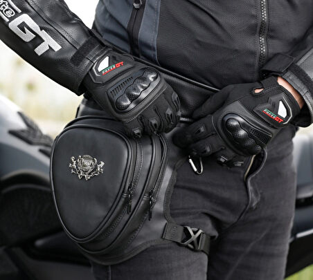 TEX 45 Chopper Bacak Çantası