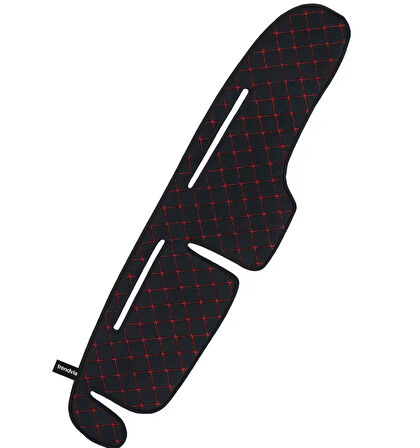 Tofaş Şahin Doğan Kartal Kırmızı Nakışlı Renk Alçak Ön Göğüs Torpido Kaplama Koruma Örtüsü