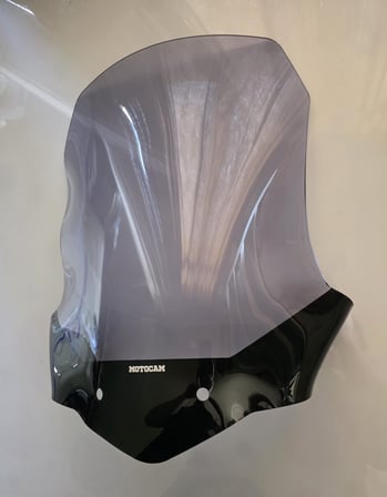 MOTOCAM Triumph Tiger 800 XC Ön Cam 2010-2017 Model 59cm Füme Renkli 4mm