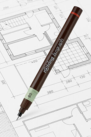 Rapido Kalemi Isograph 0.80 MM Teknik Çizim Kalemi (1 Adet)