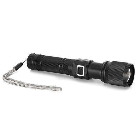 Cree TG Led 1000 Lümen Göstergeli Fonksiyonel El Feneri Wt-732