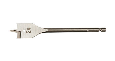 Yaprak Tip Ahşap Matkap Ucu 26x405mm - HEX Saplı