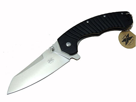 DPX Gear Kunamy KI 4450 BK Outdoor Çakı 23 cm - Kaymaz Sap, Otomatik, Kılıflı
