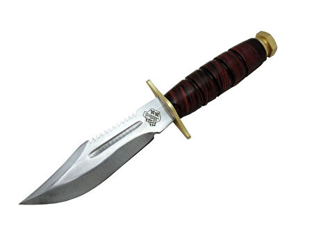 Halmak Metalik T.C. Komando Outdoor Bıçağı 25 cm - Kılıflı
