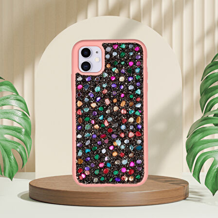 İPHONE 11  MERCAN CASE PEMBE