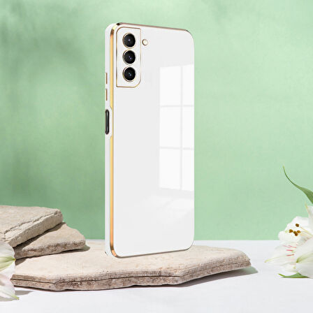 SAMSUNG S22 PLUS   ŞANZELİZE KILIF BEYAZ