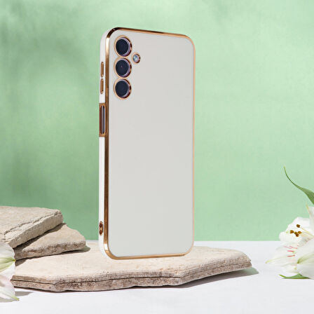 SAMSUNG A24  ŞANZELİZE KILIF BEYAZ