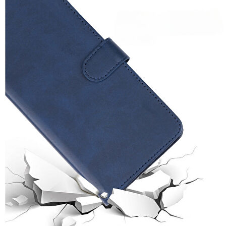 SAMSUNG J7 2016  KARTLIKLI CÜZDAN KILIF (DELUXE WALLET CASE)  LACİVERT