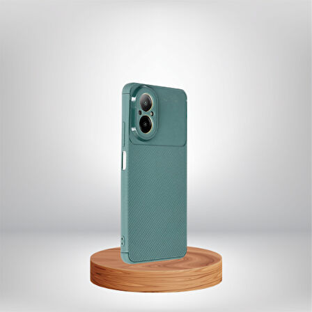 Realme 12 Lite Tlp Focus Karbon Kapak YEŞİL