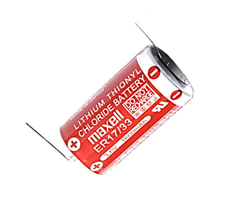 Maxell ER17/33  3.6V  2/3A Size Lithium Pil