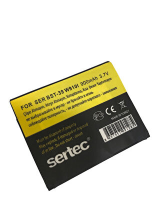 SONY / ERİCSON  SR-BST-39 / W 910 I Uyumlu Batarya