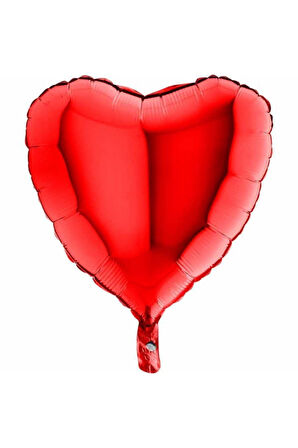 Kalp Folyo Balon Kırmızı 45 Cm