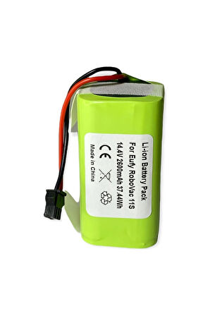 14.4v 2600mah Eufy Robovac 11 Için Uygun Pil Batarya