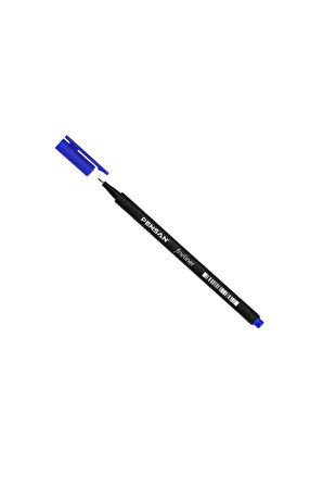 Fineliner Keçeli Kalem 0.4 mm Mavi 10 Adet