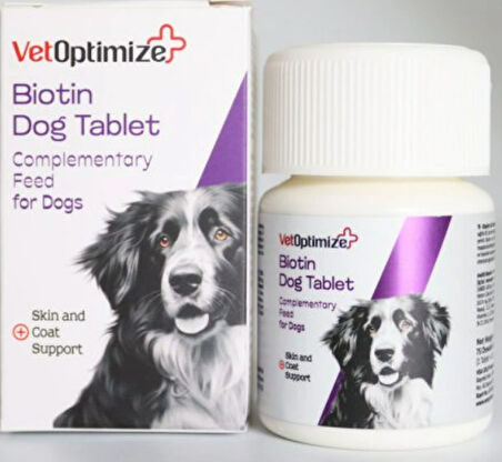 VetOptimize Biotin Dog (Yavru ve Yetişkin Köpekler İçin Deri ve Tüy Desteği) 75