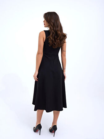 leyla sanat sanata yeni bir bakış açısı 7182 ELBİSE-SİYAH