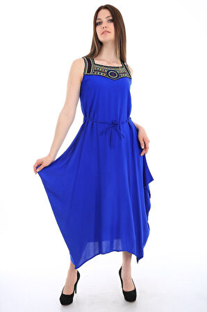 leyla sanat sanata yeni bir bakış açısı 1512 Önü Nakışlı Elbise - Saks