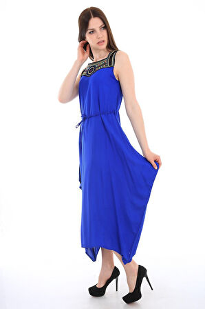 leyla sanat sanata yeni bir bakış açısı 1512 Önü Nakışlı Elbise - Saks