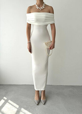 leyla sanat sanata yeni bir bakış açısı Athena Sırt DekolteliElbise