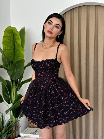 leyla sanat sanata yeni bir bakış açısı Vranye Mini Elbise