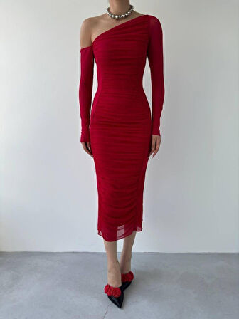 leyla sanat sanata yeni bir bakış açısı Mila Tül Elbise