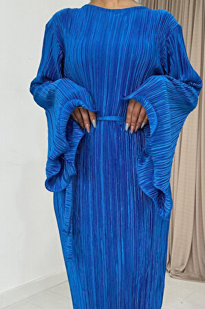 leyla sanat sanata yeni bir bakış açısı Saks İspanyol Kol Piliseli Elbise