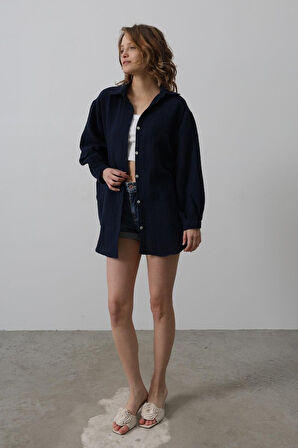 leyla sanat sanata yeni bir bakış açısı Gömlek - Lacivert