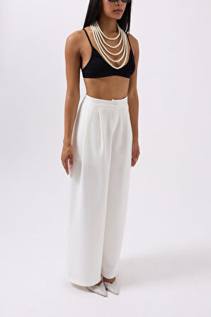 leyla sanat sanata yeni bir bakış açısı Casual Yüksek Bel Pantolon