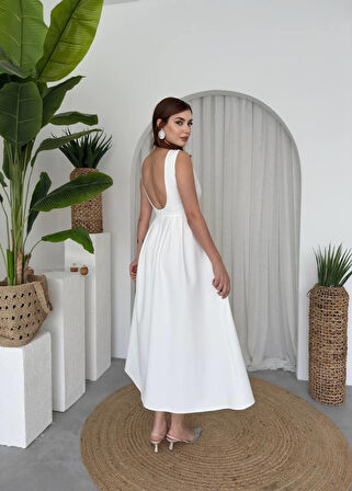 leyla sanat sanata yeni bir bakış açısı Bea Midi Elbise