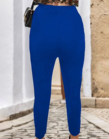 leyla sanat sanata yeni bir bakış açısı Kadın çima Detay Ithal Krep Pantolon