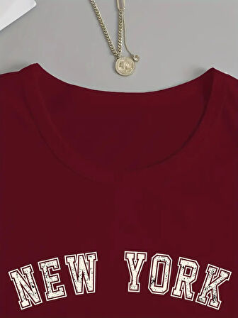 leyla sanat sanata yeni bir bakış açısı Kadın Uzun Kollu Bisiklet Yaka Yazı Baskılı Viskon Bluz