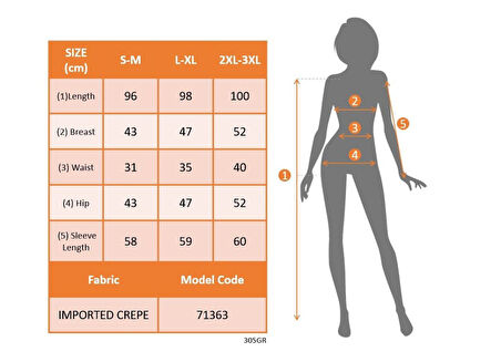 leyla sanat sanata yeni bir bakış açısı Kadın Uzun Kollu V Yakalı Yandan Yırtmaçlı Midi Ithal Krep Elbise