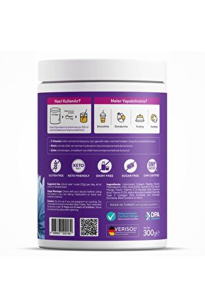 Wecollagen Tip 1-2-3 Toz Kolajen 300gr