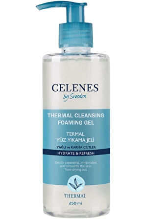 Celenes Thermal Yüz Yıkama Jeli Yağlı/Karma Ciltler 250 ML